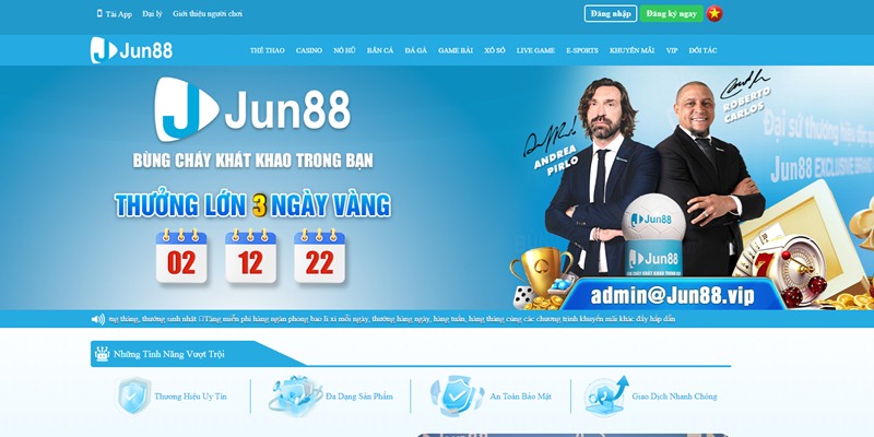 Giao diện được đầu tư giúp trang web trở nên ấn tượng